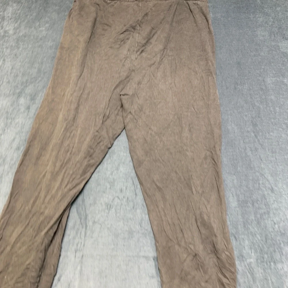 VTG Champion Authentic Sweatpants Mens XL Gray Logo Straight Leg Elastic Waist